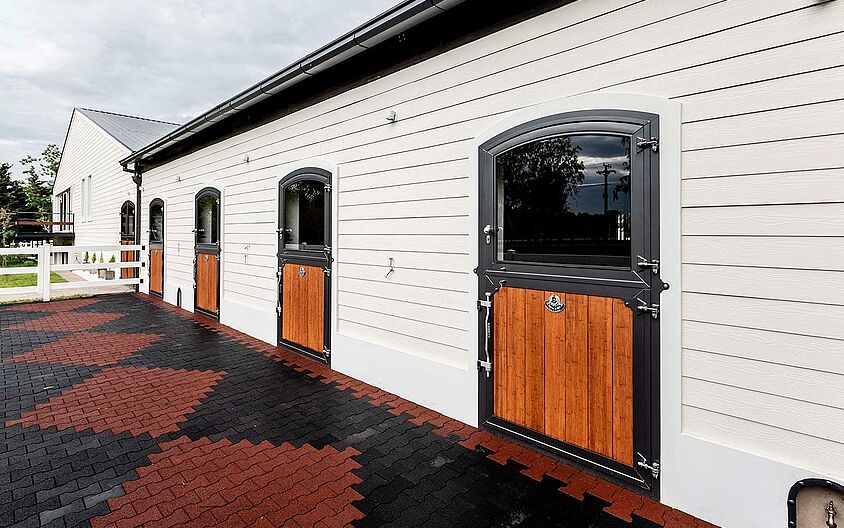 Pferdezuchtbetrieb „Haras La Sagisciana“ in Buenos Aires, Argentinien