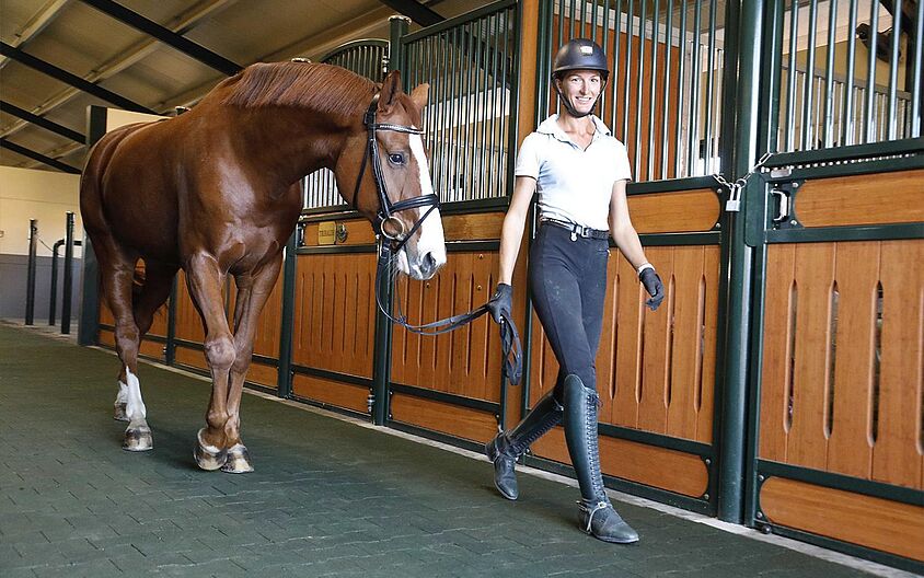 Reitanlage „Sun Point 26“ in Madrid, Spanien