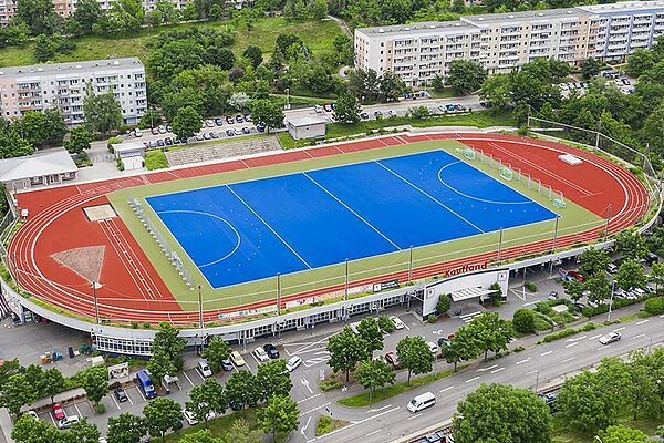 Dachflächenaktivierung Sportdach Kaufland
